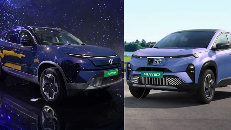 Tata Harrier Ev Vs Curvv Ev Comparison