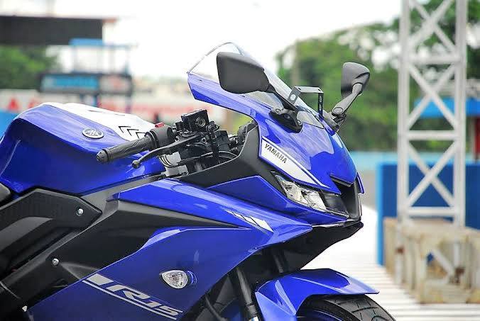 Yamaha r15 v3 blue sale